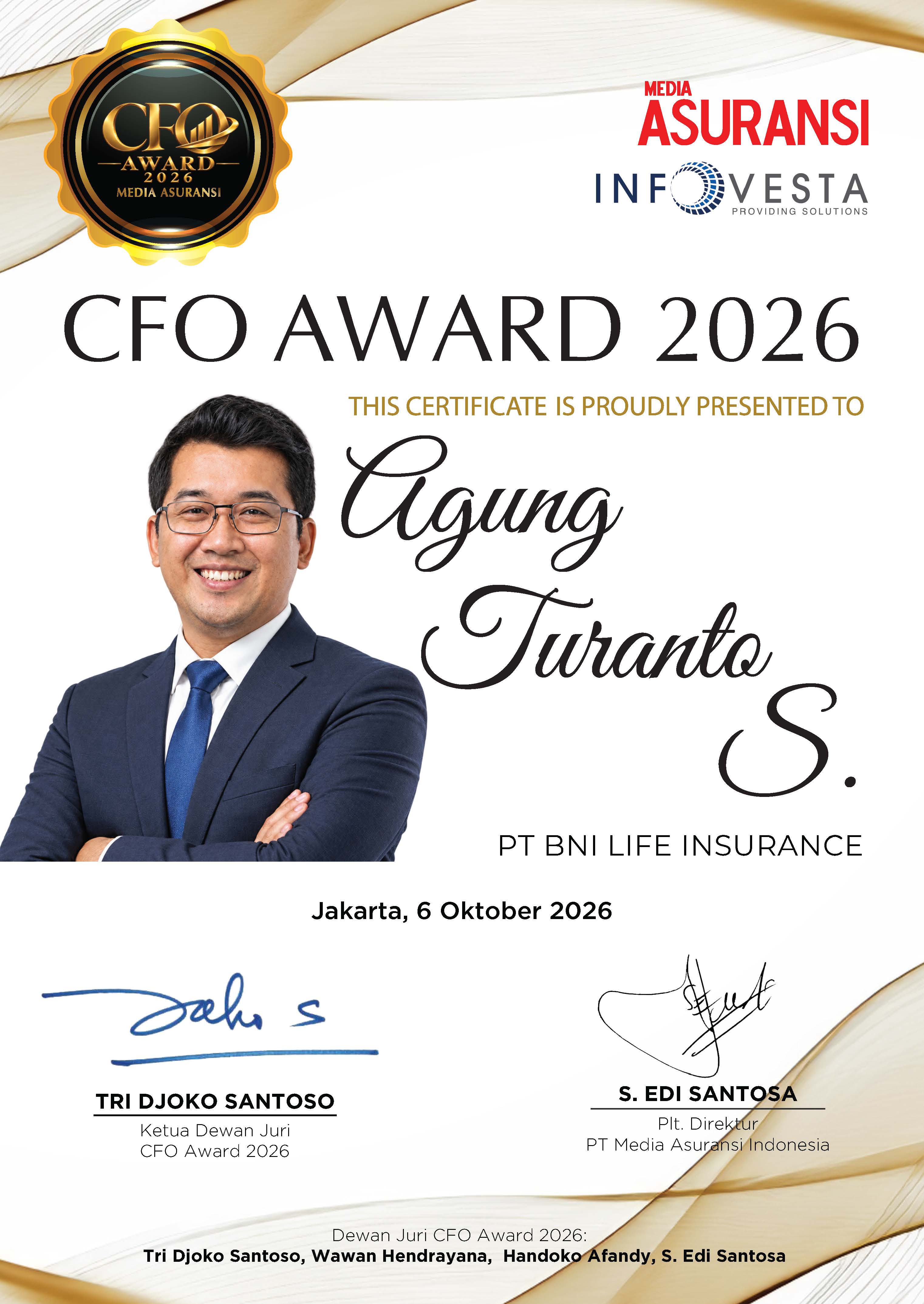 CFO Award 2026 BNI Life