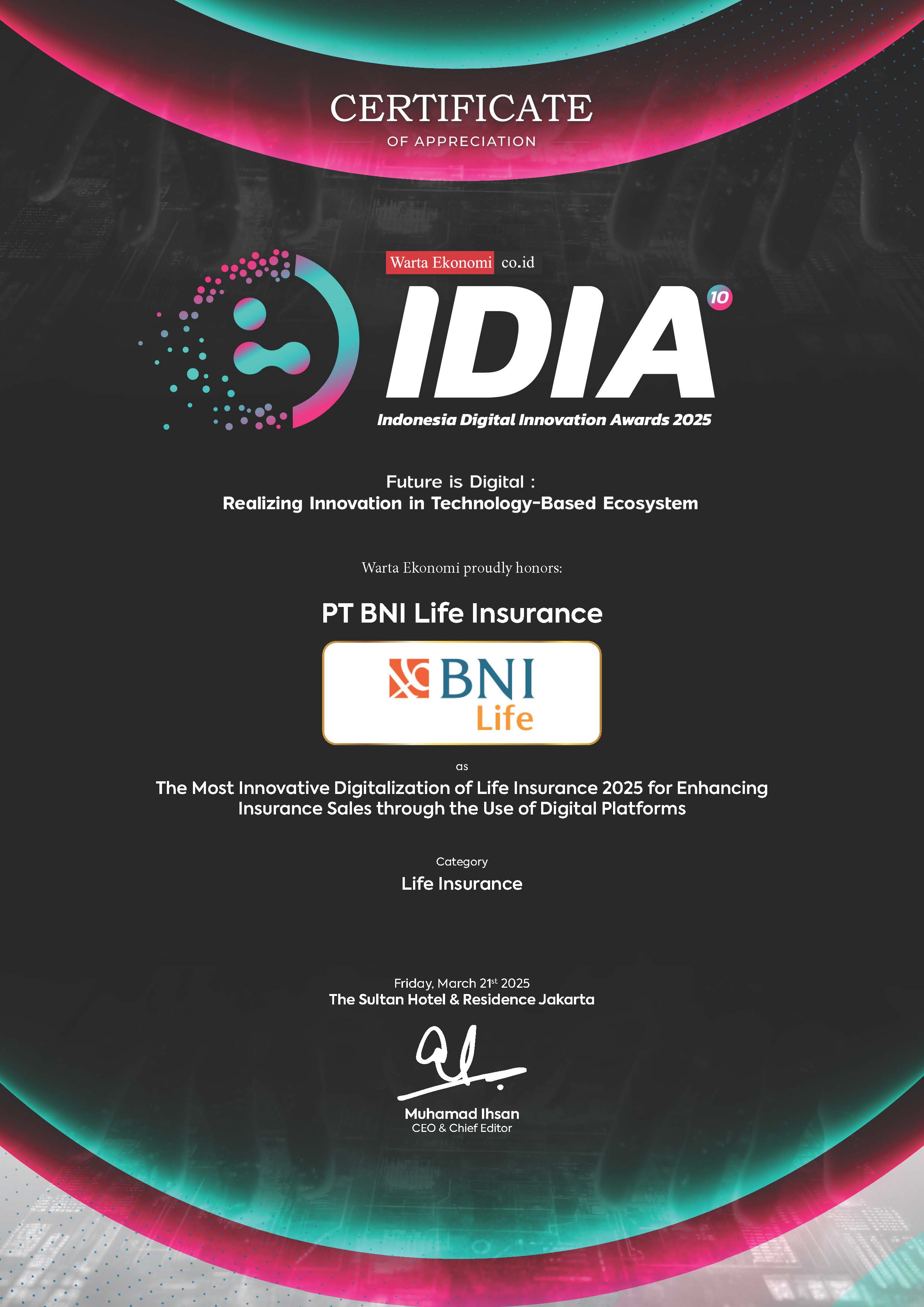 Indonesia Digital Innovation Awards 2025