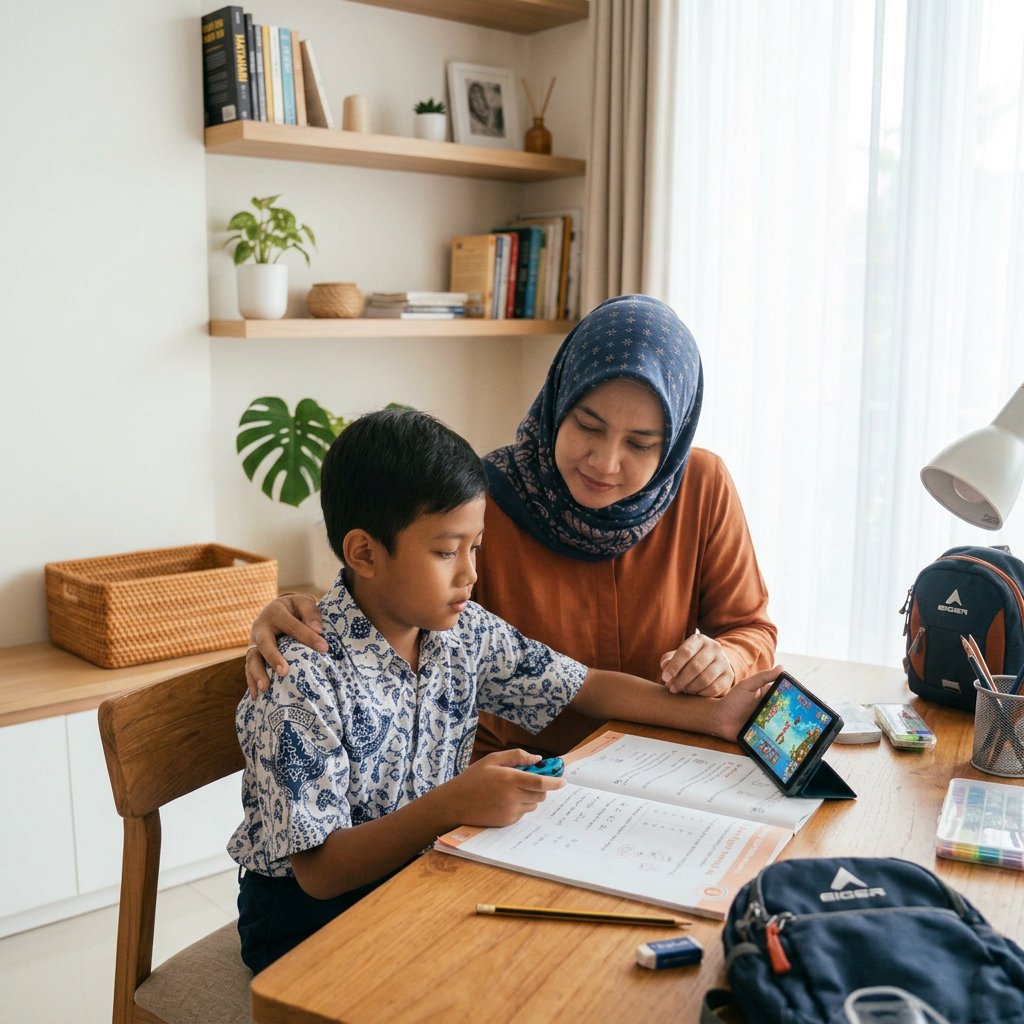 5 Trik  Menghadapi Anak yang Malas  Mengerjakan Tugas