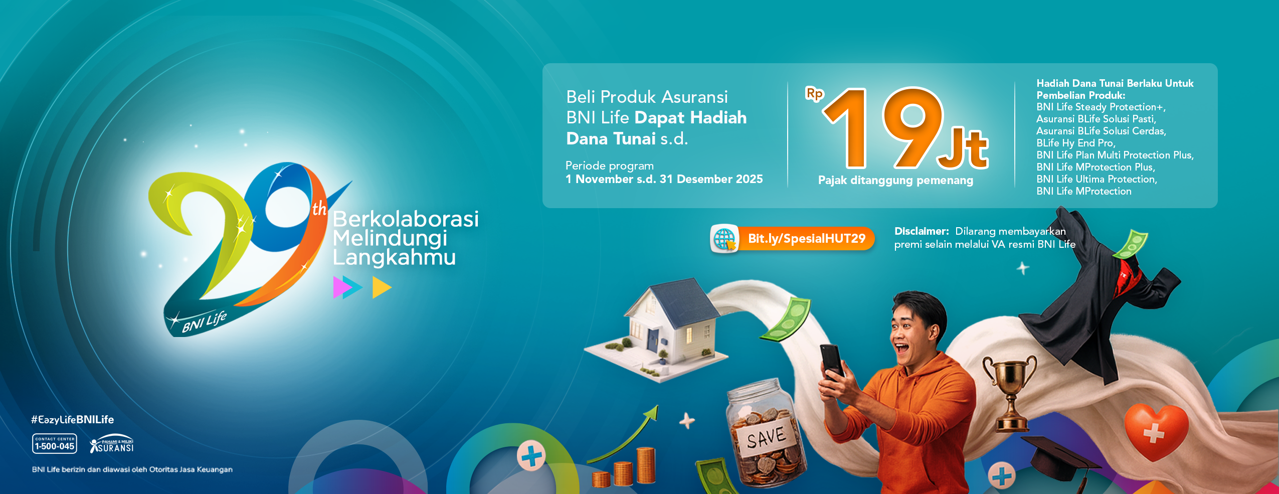 Spesial Hut BNI Life ke 29!
