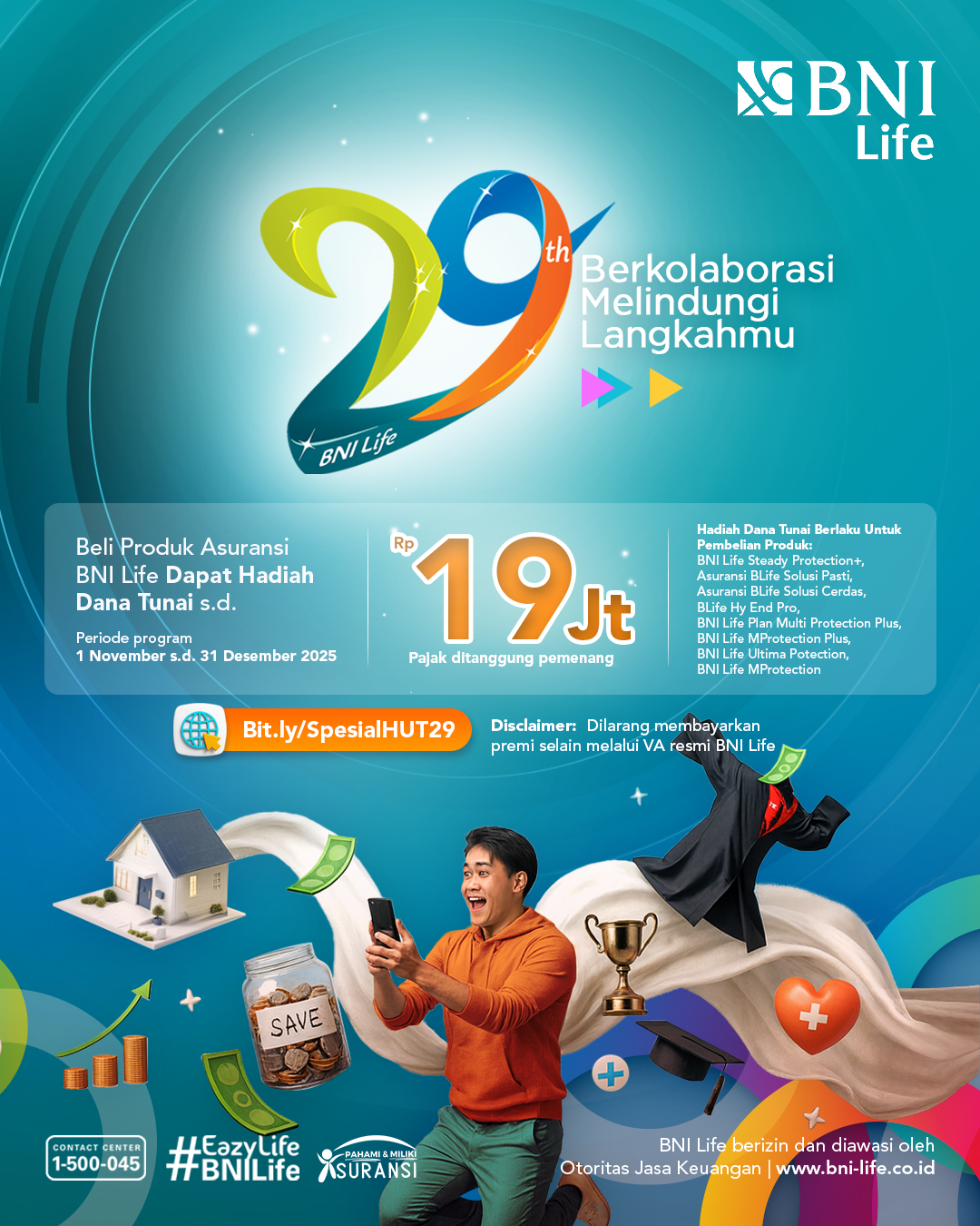 Spesial Hut BNI Life ke 29!